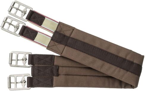 Tough 1 Equitare Mini Padded Cotton English Girth Brown in Kuwait