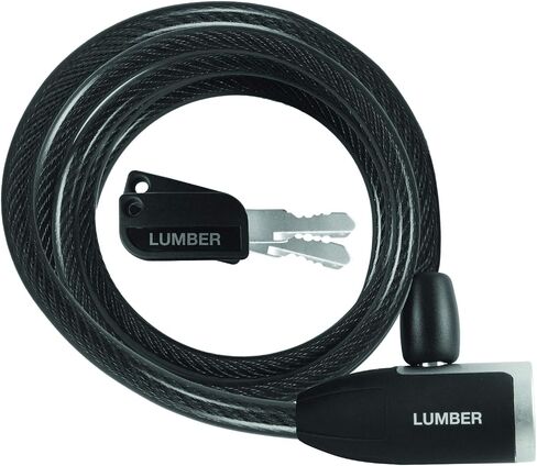Wordlock MatchKey Cable Lock – 10mm, 5 Feet, Black in Kuwait