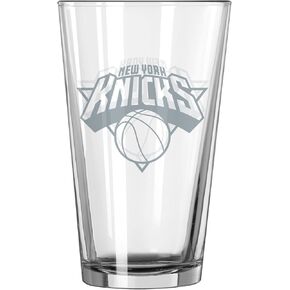Logo Brands NBA 16oz Frost Pint Glass (New York Knicks) in Kuwait