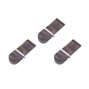 THINBIT 3 عبوات MGTI090D2LCR005D عرض 0.090 بوصة، عمق 0.125 بوصة، كربيد مطلي بـ TiCN، نصف قطر الزاوية 0.005 بوصة، إدراج الحز للألمنيوم والنحاس والبرونز والنحاس والحديد الزهر مع قطع متقطعة in Kuwait