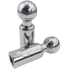 كرة تنظيف خزان CIP الدوارة 3/8 "1/2" 3/4 "1" BSPT أنثى مترابطة 360 درجة فوهة رأس دوارة من الفولاذ المقاوم للصدأ SS304(3/8") in Kuwait