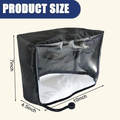 Golf Cart Touchscreen Cover with Touchable Function,Waterproof Protection Golf Cart Accessories with Drawstring,Washable and Reusable Covers Protects Screen Device in Kuwait