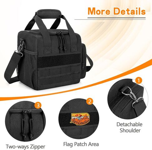 DSLEAF Bocce Ball Carry Bag for 8 Balls, Bocce Ball Storage Bag with Padded Handle and Detachable Shoulder Strap for Easy Carrying(Only Bag, Not Including Balls) in Kuwait