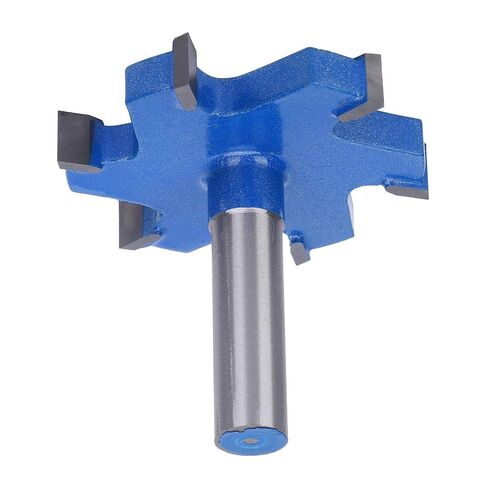 6 T Type Slotting Cutter Router Bit, 12mm Shank with YG8 Alloy Cutter Head, for Wood Grooving in Kuwait