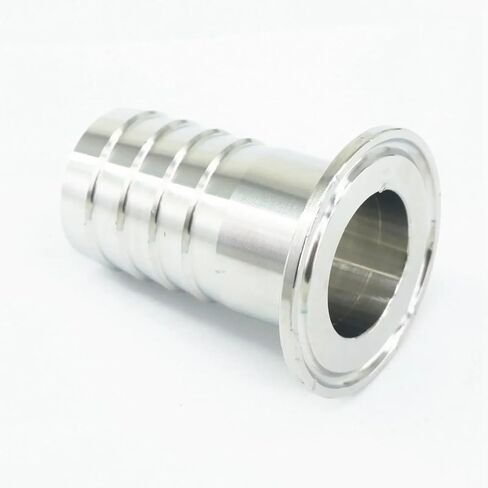 Fit Tube I/D 32mm x 50.5mm Ferrule Clamp O/D 1.5" Tri Clamp 304 Stainless Steel Ferrule Clamp Connector Pipe Fitting in Kuwait