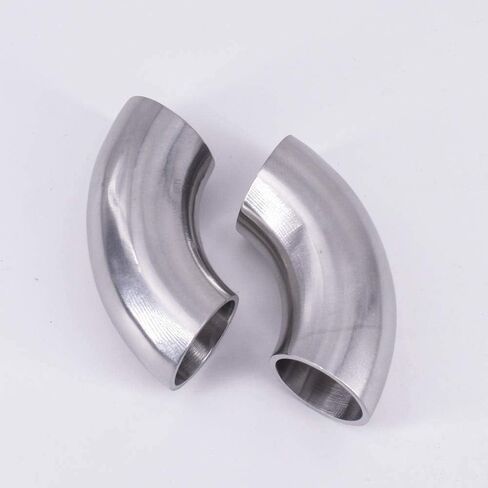 19mm 3/4" ID 22mm OD SUS 316L Stainless Steel 90 Degree Elbow Pipe Fitting Home Brew Beer Wine in Kuwait