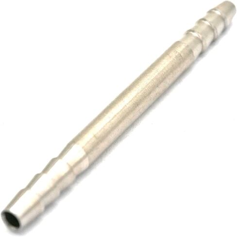 Fit 6mm I/D Hose 304 Stainless Steel Hose Tail Connector Length 80mm Pipe Fitting in Saudi Arabia