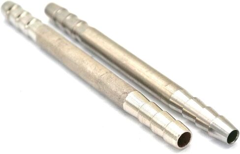 Fit 6mm I/D Hose 304 Stainless Steel Hose Tail Connector Length 80mm Pipe Fitting in Saudi Arabia