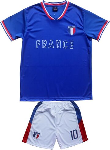 الفرق الوطنية تصميم خاص مخصص للأطفال لكرة القدم جيرسي قمصان كرة القدم فوتبول هدية مجموعة أحجام الشباب in Kuwait