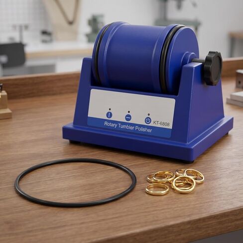 DEARMAMY 2pcs Replacement Rubber Seal for Jewelry Tumbler Hexagonal Drum Lid Gasket Anti-Leak Rotary Polisher Barrel Seal O-Ring for Jewelry Polishing Machine in Kuwait