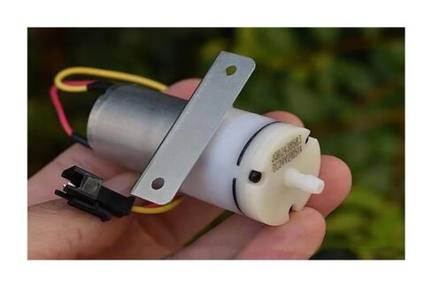 JQB2438 DC 24V Large Flow 370 Electronic Starter Pressure Pump Diaphragm Air Pump with Bracket DIY in Kuwait