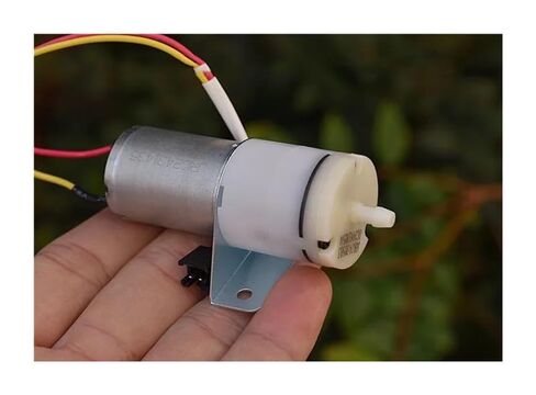 JQB2438 DC 24V Large Flow 370 Electronic Starter Pressure Pump Diaphragm Air Pump with Bracket DIY in Kuwait