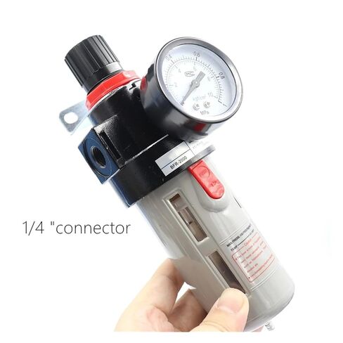 1/4"3/8"1/2"صمام تخفيض الضغطفاصل الزيت عن الماءعنصر الفلترمعالج مصدر الهواء (BFR 2000) in Kuwait