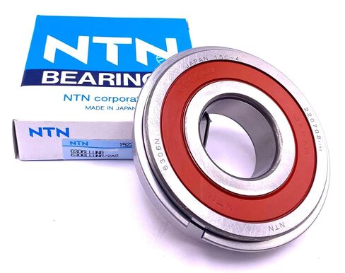 NTN Japan 6306 LLU NR Ball Bearing, Rubber Sealed + Snap Ring 2RS 30x72x19 mm in Kuwait