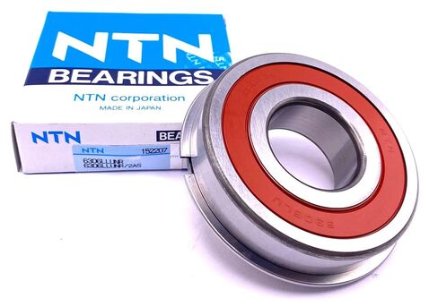 NTN Japan 6306 LLU NR Ball Bearing, Rubber Sealed + Snap Ring 2RS 30x72x19 mm in Kuwait