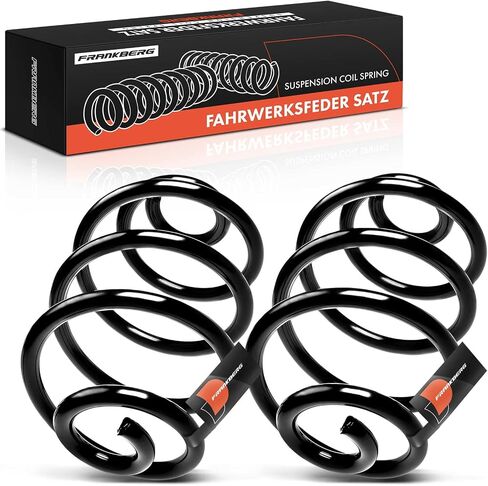 Frankberg 2x Coil Spring Rear Compatible with Corsa C F08 F68 2000-2009 Corsa C X01 2000-2012 Tigra Twintop/Convertible 2004-2009 Replace# 9196210 in Kuwait