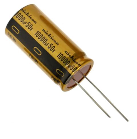 Luftschloss 2 قطعة Nichicon FW Serie 50V 22 فائق التوهج 5x11mmHiFi الصوت الألومنيوم مُكثَّف كهربائيًا in Kuwait