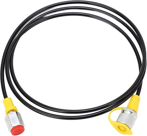 خرطوم اختبار الضغط الهيدروليكي، خط قياس الضغط العالي 63MPa 630Bar للأنظمة الهيدروليكية PU Aramid PA M16x2 إلى BSP1 4 Female DN3 1.5M 4Ft in Kuwait