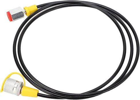 خرطوم اختبار الضغط الهيدروليكي، خط قياس الضغط العالي 63MPa 630Bar للأنظمة الهيدروليكية PU Aramid PA M16x2 إلى BSP1 4 Female DN3 1.5M 4Ft in Kuwait