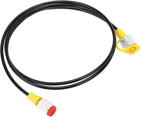 خرطوم اختبار الضغط الهيدروليكي، خط قياس الضغط العالي 63MPa 630Bar للأنظمة الهيدروليكية PU Aramid PA M16x2 إلى BSP1 4 Female DN3 1.5M 4Ft in Kuwait