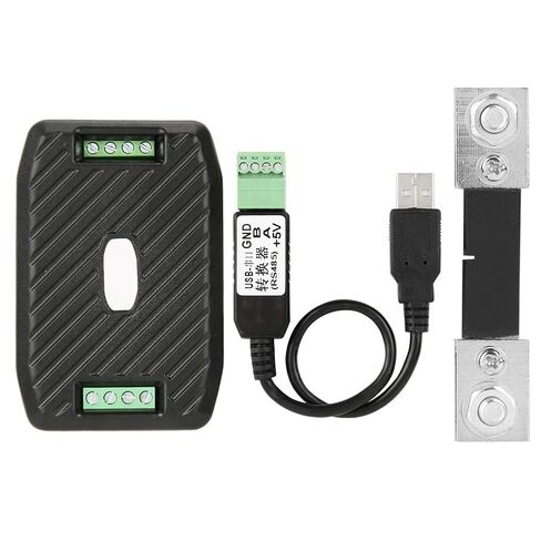 PEACEFAIR PZEM-017 DC Voltage Consumption Meter Watt Meter Current Power Energy Consumption Communication Module (PZEM-017+100A+USB) in Kuwait