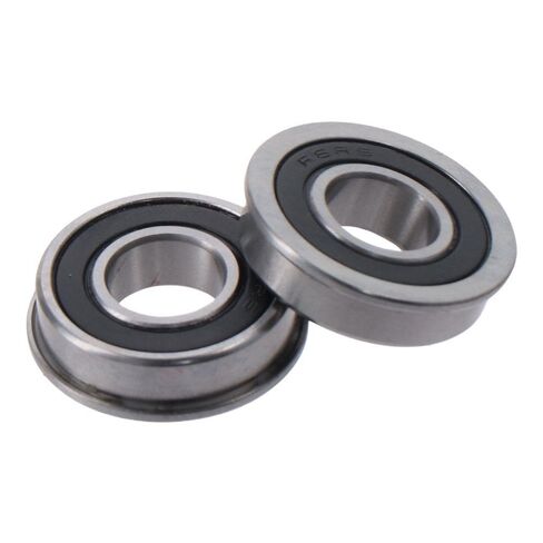 Miniature Ball Bearings 4pcs FR8-2RS Wear Resistance 1/2" x1-1/8 x5/16 Flange Rip Bearings Easy to Maintain Chrome Steel Flanged Ball Bearing Wheel in Kuwait