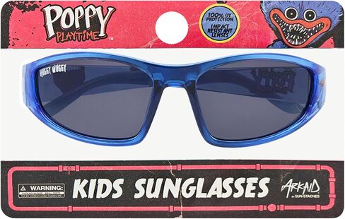 نظارات شمسية ARKAID Poppy Playtime للأطفال | الغلاف الرياضي الرسمي لوقت اللعب من Poppy | الأشعة فوق البنفسجية 400 | مقاس واحد يناسب معظم الأطفال بشكل مريح in Kuwait