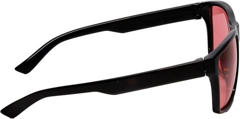 Calabria Sunglasses for Men & Women, Acetate Frame Black/FL-41 Pink Mirror, UV400 Protection, Classic Square Shades for Driving & Outdoor Sports | Model 787P in Kuwait