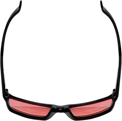 Calabria Sunglasses for Men & Women, Acetate Frame Black/FL-41 Pink Mirror, UV400 Protection, Classic Square Shades for Driving & Outdoor Sports | Model 787P in Kuwait