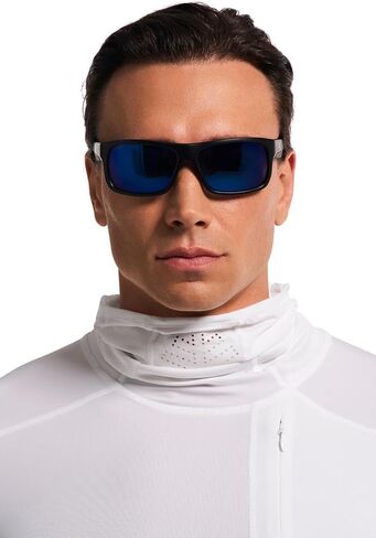 Polarized Sunglasses - UPF 50+ Sun Protection - Clearwater Flex in Black in Kuwait
