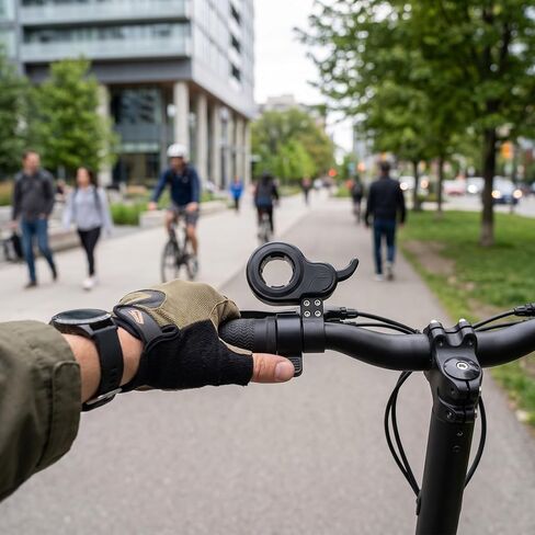 Electric Scooter Speed Control Thumb Throttle with 15.5CM 4Pin Cable Accelerator Replacement for Kukirin G2 Pro G2 MAX in Kuwait