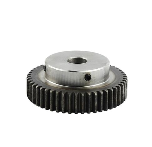 Steel Heavy Duty Motor Pinion Gear 1pcs 1.5 Mod 30 Teeth Transmission Spur Gear with Step Bore 8/10/12/14/15/~20mm Carbon Steel for Motor(15mm) in Kuwait