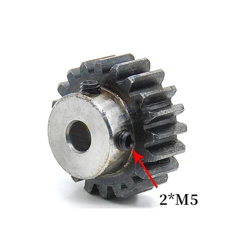 Steel Heavy Duty Motor Pinion Gear 1pcs 1.5 Mod 30 Teeth Transmission Spur Gear with Step Bore 8/10/12/14/15/~20mm Carbon Steel for Motor(15mm) in Kuwait