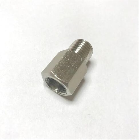 جلبة 3/8 "BSPP أنثى x 1/2" BSPT ذكر اقتران 304 وصلة أنابيب الفولاذ المقاوم للصدأ موصل مشترك in Kuwait