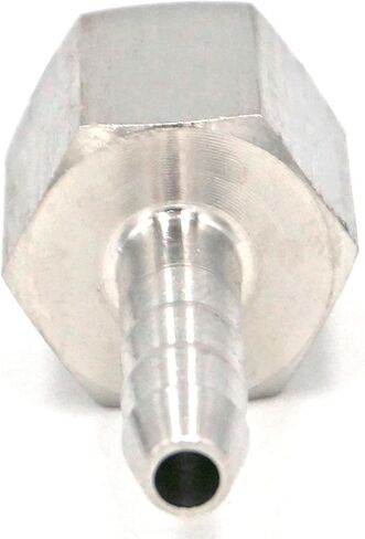 1/4" Female to 6mm 304 Stainless Steel Splicer Hose Tail Connector 98 bar in Saudi Arabia