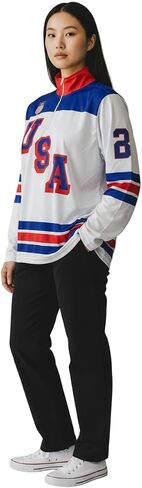 US Hockey Shield 2026 Replica 1/4 Zip Pullover - White - Adult XX in Kuwait