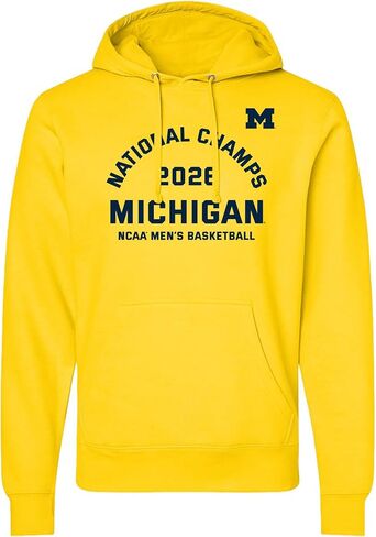 UGP Campus Apparel Michigan Wolverines 2026 كرة السلة الوطنية للأبطال الرياضيين، هوديي الفريق الرياضي in Kuwait