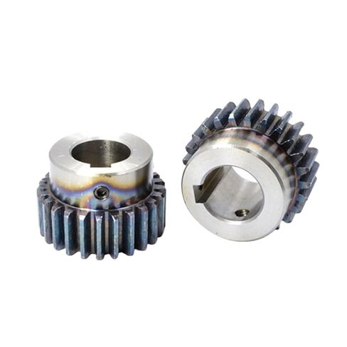 Steel Heavy Duty Motor Pinion Gear 1.5M 45T Spur Motor Gear with Step Carbon Steel Keyway Bore 12-20mm(14mm (Keyway 5)) in Kuwait