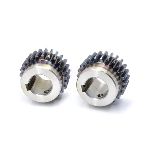 Steel Heavy Duty Motor Pinion Gear 1.5M 45T Spur Motor Gear with Step Carbon Steel Keyway Bore 12-20mm(14mm (Keyway 5)) in Kuwait