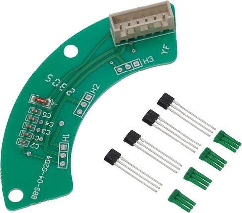 Hall Sensor PCB Board for Bafang BBS0102 HD G340 G320 for Mid for Motor - for M615 for MidDrive for Motor Controller, Black ABS in Kuwait