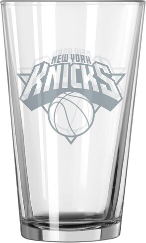 شعار العلامات التجارية NBA 16oz Frost Pint Glass (نيويورك نيكس) in Kuwait