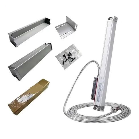 High Precision 0.005mm Milling Lathe Grinder DRO Linear Glass Scale 100 200 300 400mm Travel TTL Resolution 5um Industrial Grade(50mm Travel) in Kuwait