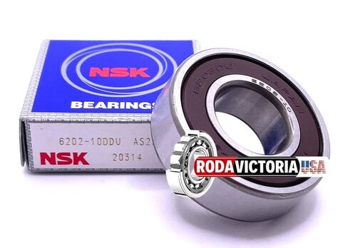 6202-10-DDU 6202-5/8-2RS Sealed Ball Bearing, 5/8" Bore Same Day Shipping. in Kuwait