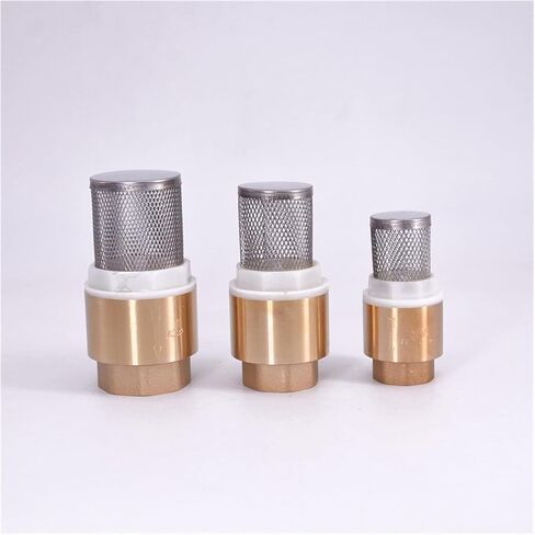 Brass Ball Valve 1/2" to 2" BSPP Female Threaded Check Valve with Steel Strainer 1ps(1/2") in Kuwait