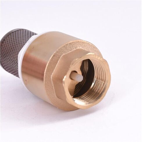 Brass Ball Valve 1/2" to 2" BSPP Female Threaded Check Valve with Steel Strainer 1ps(1/2") in Kuwait