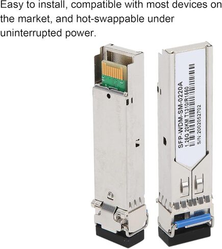 Gigabit Optical Module, LC Single Mode Fiber Interface 20KM Transmission for Network switches routers and SFP Port Devices in Kuwait