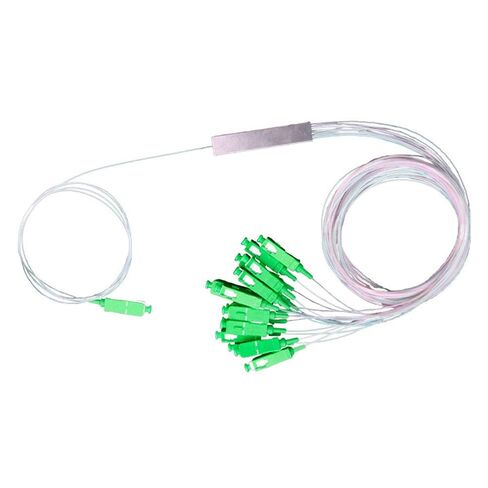 Zerodis Other Electronics Splitter SC PLC Type Optical Splitter with Low Insertion Loss High Return Loss for Home Wiring Engineering Project Fiber LAN Mini 1x16 Fiber Optic in Kuwait