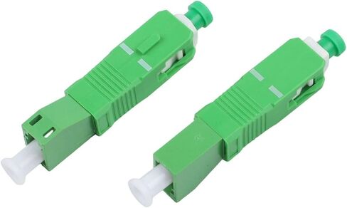 Minhe 2PCS مقرنة الألياف البصرية القياسية متوافقة مع LC المختلفة والموصلات لتعزيز نقل الإشارة in Kuwait