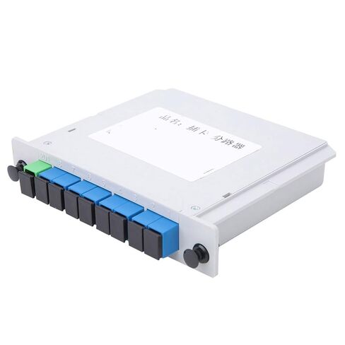 Semme 1x8 تقنية تقسيم الألياف الضوئية FTTP للأنظمة البصرية، تصميم مضغوط منخفض فقدان الإدراج in Kuwait
