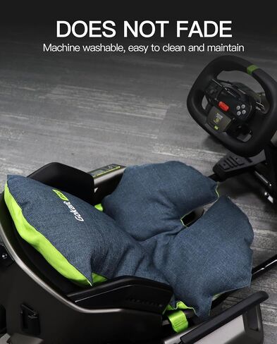 stio Gokart Cushion Comfortable Backrest Seat Compatible with Segway Ninebot GoKart Pro and Gokart Kit Soft Pillow for Go Kart Pro Kit Karting Accessories (NOT Come with A GOKART) in Kuwait